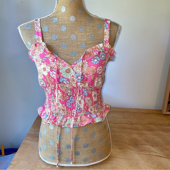 Sienna Sky Floral Tank Top - Picture 2 of 9